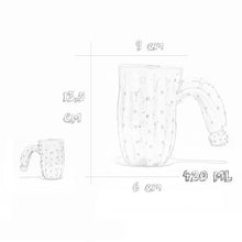 Load image into Gallery viewer, 3D Cactus Mug