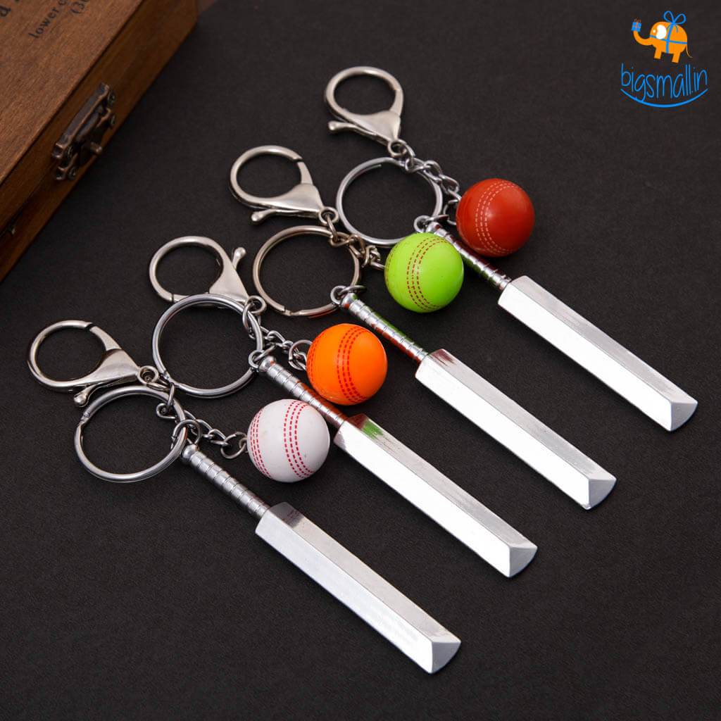 Cricket on sale ball keychain