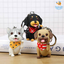 Load image into Gallery viewer, 3D Doggo Keychain