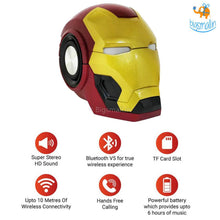 Load image into Gallery viewer, 3D Iron Man Bluetooth Speaker