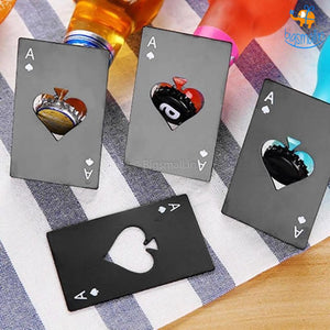 Ace Of Spades Bottle Opener