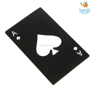 Ace Of Spades Bottle Opener