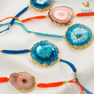 Agate Natural Stone Rakhi