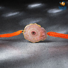 Load image into Gallery viewer, Agate Natural Stone Rakhi
