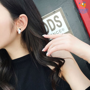 Astronaut Star Ear Studs