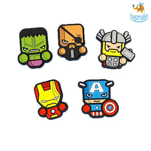 Avengers Fridge Magnets - Set of 5