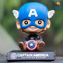 Load image into Gallery viewer, Baby Captain America Bobblehead
