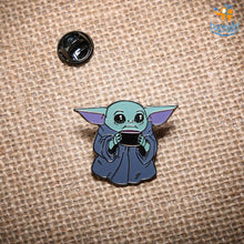 Load image into Gallery viewer, Baby Yoda Lapel Pin
