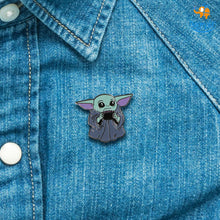 Load image into Gallery viewer, Baby Yoda Lapel Pin
