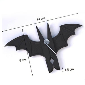 Batman Clothes Hanging Clips - Set of 2