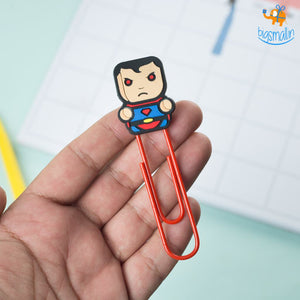 Batman v Superman Paper Clip Bookmark