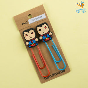 Batman v Superman Paper Clip Bookmark