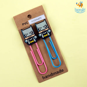 Batman v Superman Paper Clip Bookmark