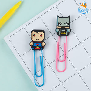Batman v Superman Paper Clip Bookmark