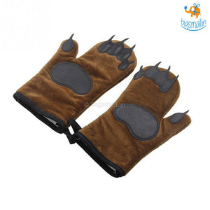 Bear Paw Oven Mitts