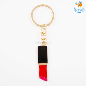 Beauty Essentials Metallic Keychain
