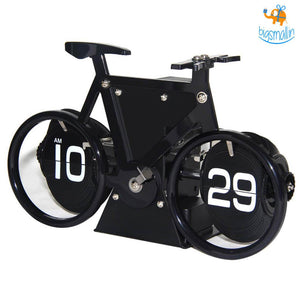 Steel Bicycle Flip Clock