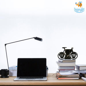 Steel Bicycle Flip Clock