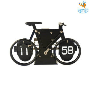 Steel Bicycle Flip Clock