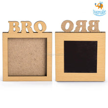 Load image into Gallery viewer, Bro Wooden Magnetic Photo Frame
