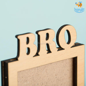 Bro Wooden Magnetic Photo Frame