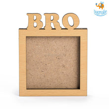 Load image into Gallery viewer, Bro Wooden Magnetic Photo Frame
