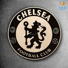 Load image into Gallery viewer, Chelsea Engraved Wooden Crest
