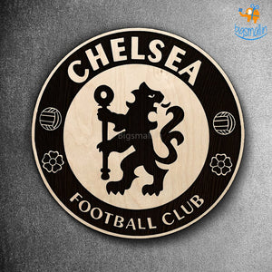 Chelsea Engraved Wooden Crest