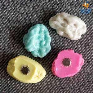 Chewing Gum Fridge Magnets - Set of 4