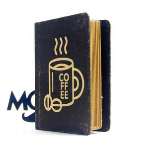 Coffee Notebook With Elastic