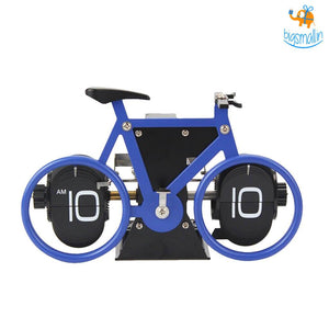 Steel Bicycle Flip Clock