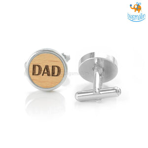 Dad Wooden Cufflinks