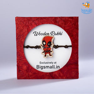 Deadpool Wooden Rakhi