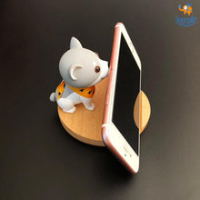 Load image into Gallery viewer, 3D Wooden Doggo Mobile Stand
