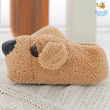 Load image into Gallery viewer, Doggo Plush Slippers (UK Size 3 - 7)
