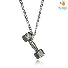 Load image into Gallery viewer, Dumbbell Pendant
