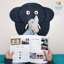 Load image into Gallery viewer, Handcrafted Elephant Rug
