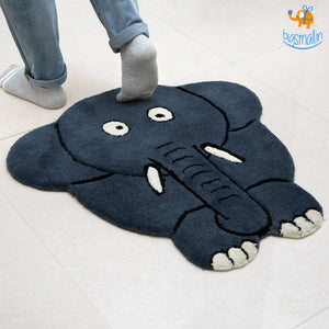 Handcrafted Elephant Rug