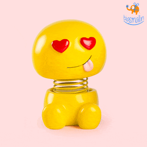 Emoji Ceramic Bobblehead