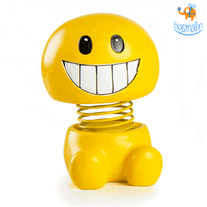 Emoji Ceramic Bobblehead
