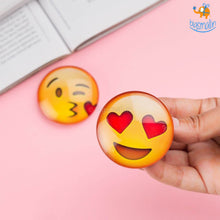 Load image into Gallery viewer, Emoji Crystal Glass Fridge Magnets- Set of 2
