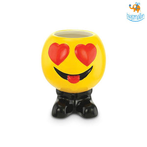 Emoji Ceramic Shot Glasses - Set of 6