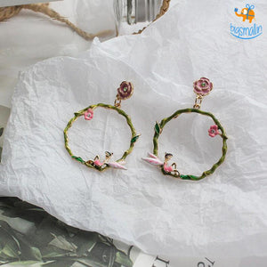 Fairy Tale Hoops Earrings