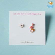 Load image into Gallery viewer, Flamingo Earrings
