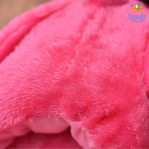 Flamingo Plush Slippers (UK Size 4 - 8)