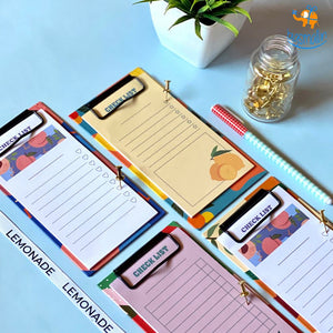 Fruity Clipboard With Checklist