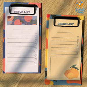 Fruity Clipboard With Checklist