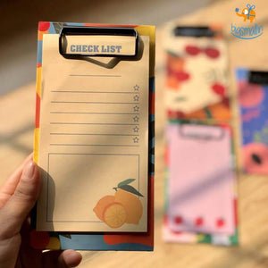 Fruity Clipboard With Checklist