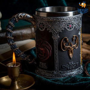 GOT House Emblem Collectible Tankard