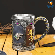 Load image into Gallery viewer, GOT House Emblem Collectible Tankard
